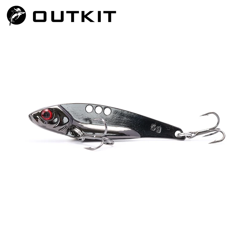 Fishing Lure Crankbait - OUTKIT VIB Spoon Fishing Lure 3.5-7g