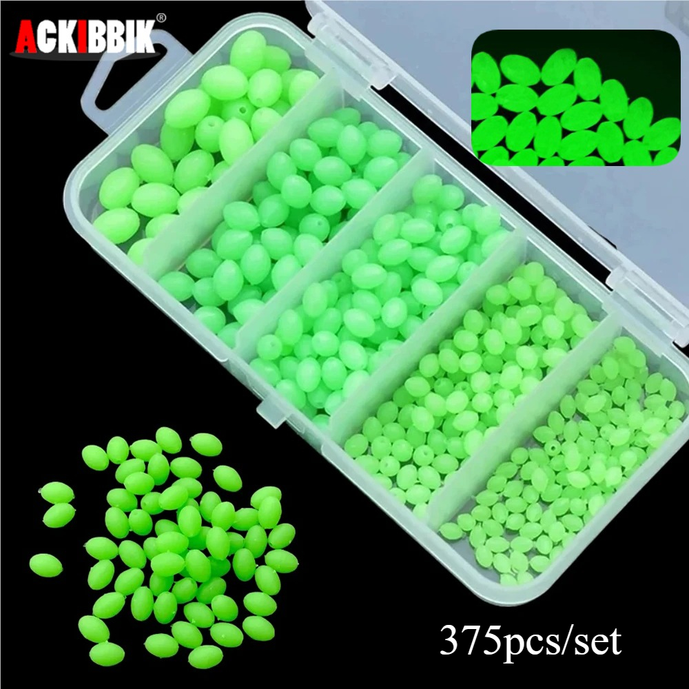 Ackibbik 375pcs/box Luminous F – Fishing Lure Soft Plastic Bewertung und Preis