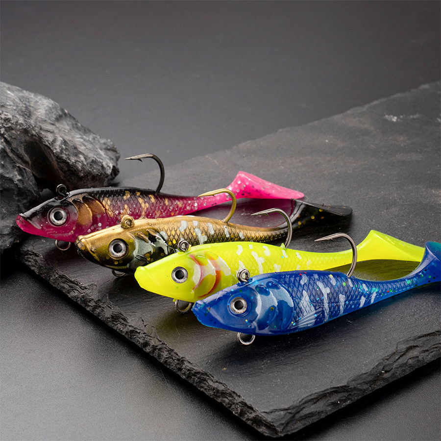 5PCS T-Tail Soft Bait Artifici – Fishing Lure Blade Bait Bewertung und Preis