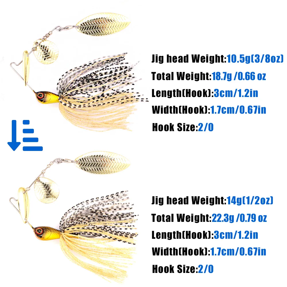 B&U Metal Blade Fishing Lure S – Fishing Lure Blade Bait Bewertung und Preis