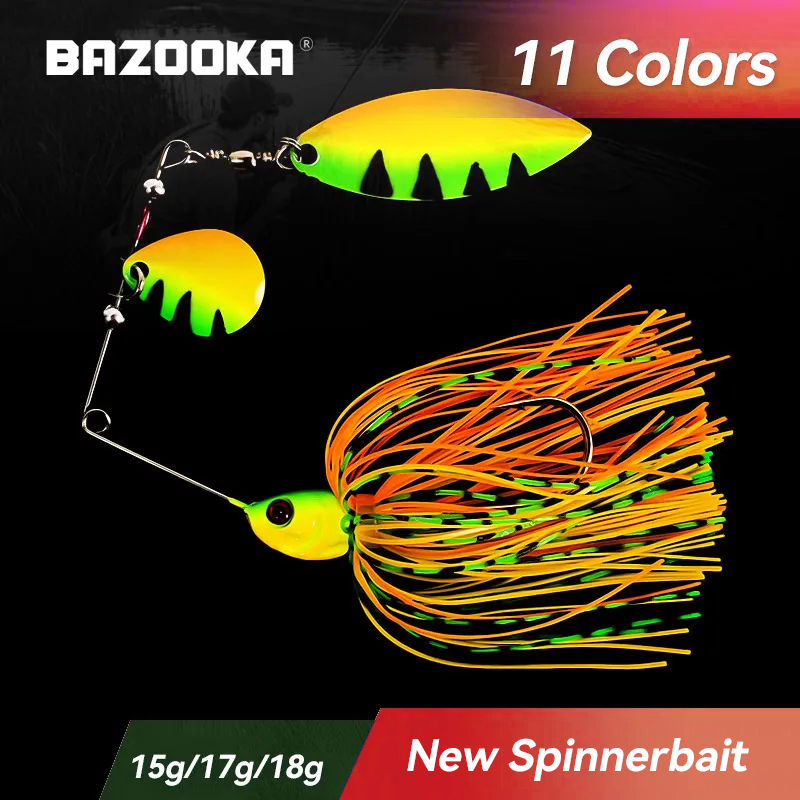Bazooka 15g 18g Spinnerbait Fi – Fishing Lure Spinnerbait Bewertung und Preis