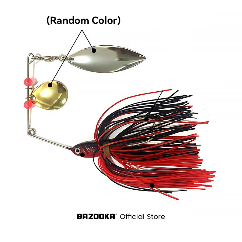 Bazooka 15g 18g Spinnerbait Fi – Fishing Lure Spinnerbait Bewertung und Preis