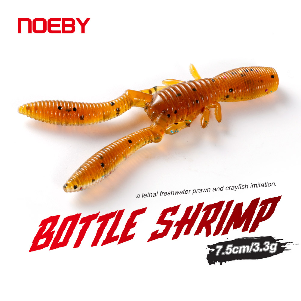 NOEBY Bottle Shrimp Craw 75mm  – Fishing Lure Spinnerbait Bewertung und Preis