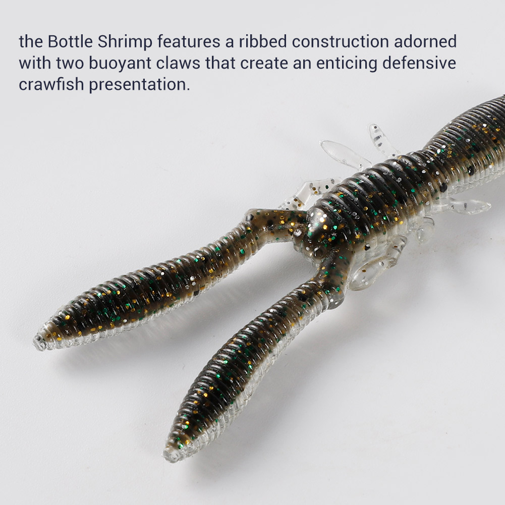 NOEBY Bottle Shrimp Craw 75mm  – Fishing Lure Spinnerbait Bewertung und Preis