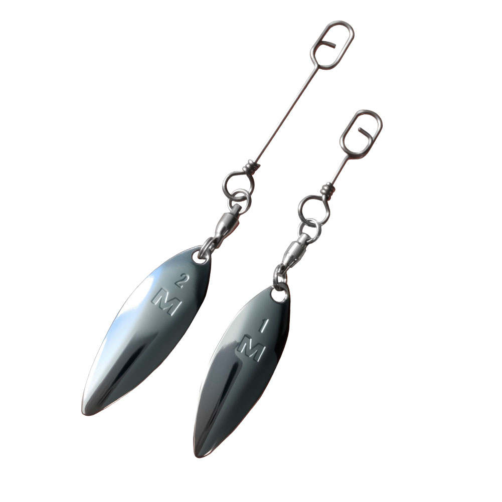 10pcs Willowleaf Blades Spinne – Fishing Lure Buzzbait Bewertung und Preis
