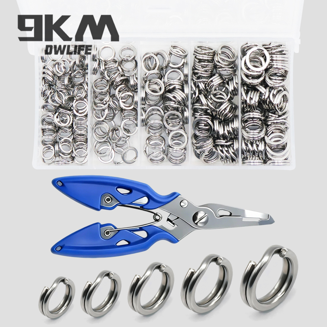 9KM 260-280pcs Fishing Split R – Fishing Lure Making Kit Bewertung und Preis