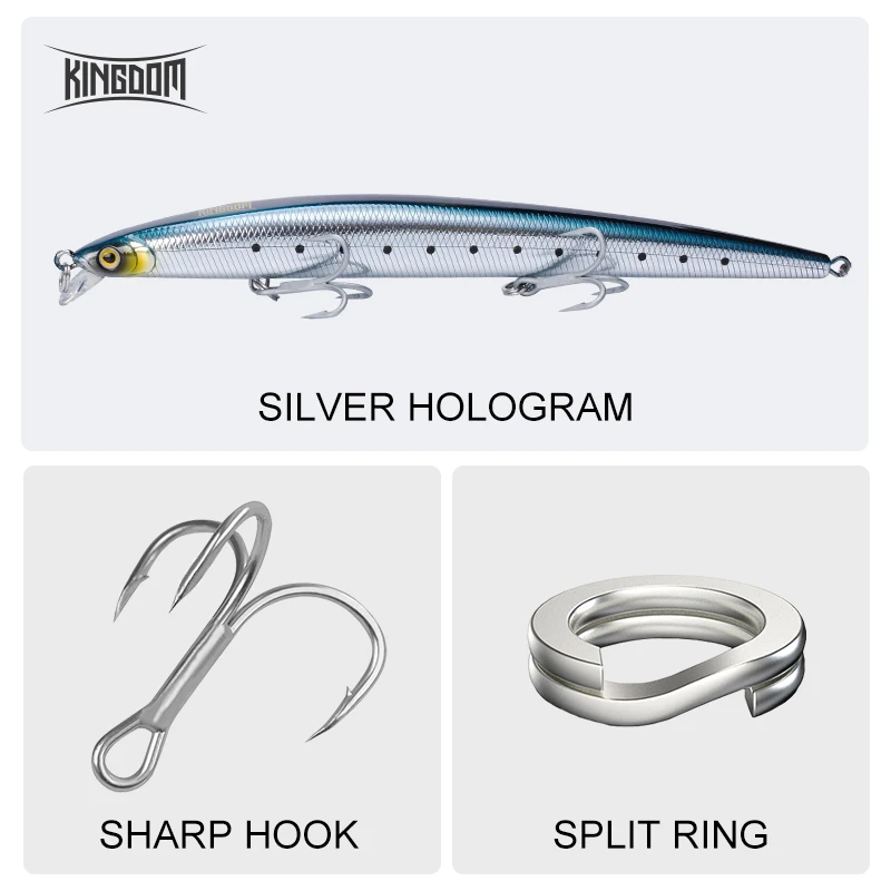 Kingdom Long Casting Fishing L – Fishing Lure Jerkbait Bewertung und Preis