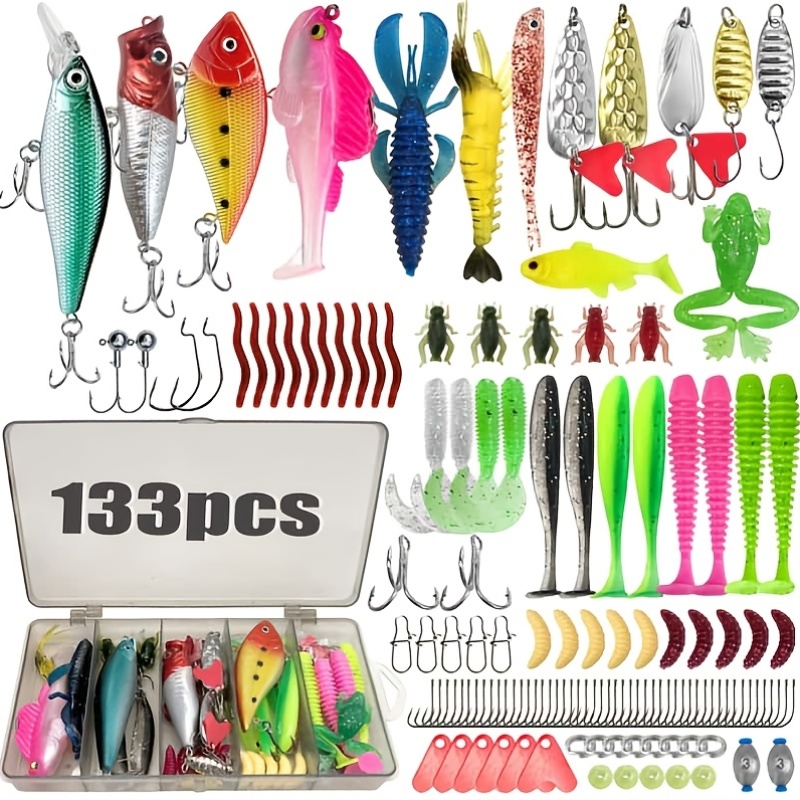 133Pcs Premium Fishing Lures T – Fishing Lure Box Bewertung und Preis
