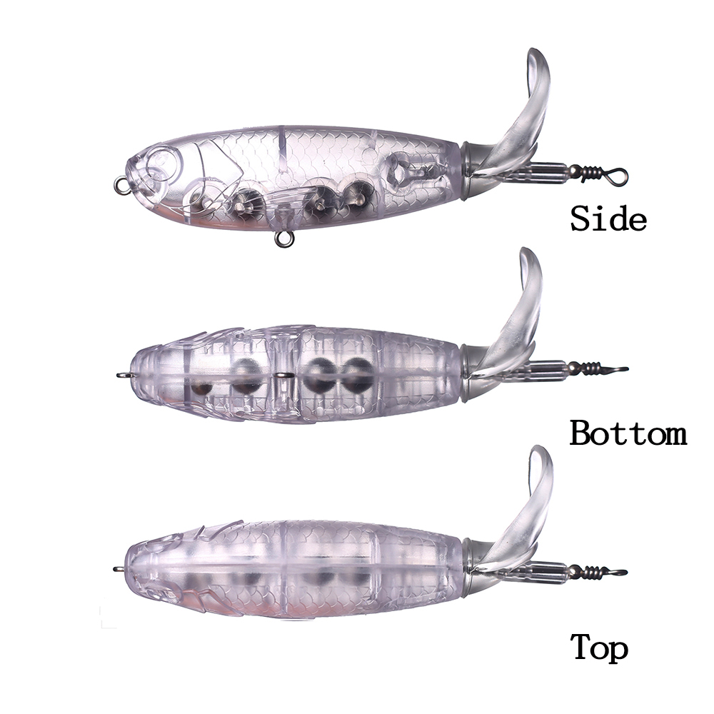 Chan’sHuang 20PCS Unpainted Bl – Fishing Lure Popper Bewertung und Preis