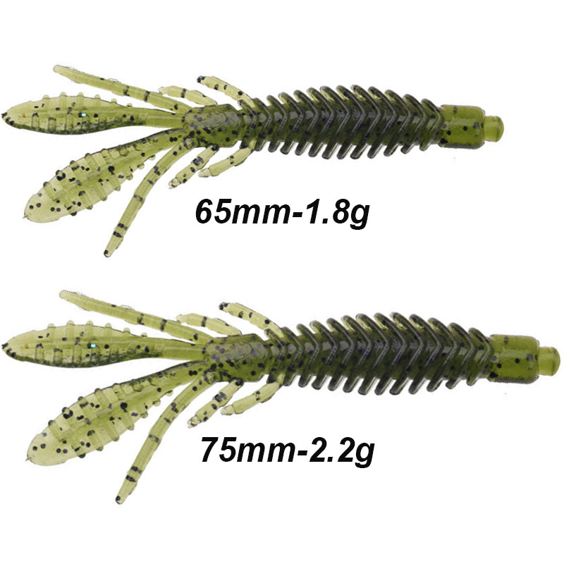 WESTBASS 5PCS Soft Larva Baits – Fishing Lure Soft Plastic Bewertung und Preis