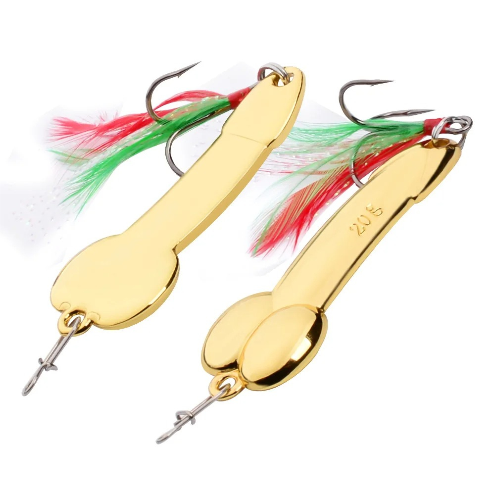 Metal Spoon Penis Shape Fishin – Fishing Lure Spoon Bewertung und Preis
