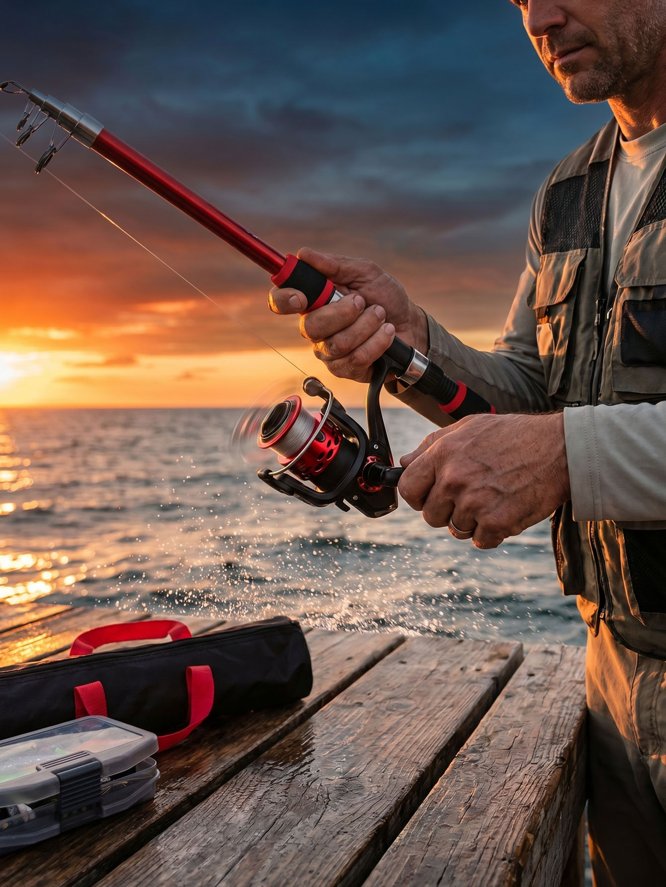 Fishing Rod Reel Combos Collap – Fishing Lure Making Kit Bewertung und Preis
