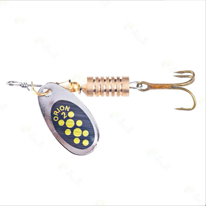 1PCS Metal Plating Spinner Bai – Fishing Lure Spoon Bewertung und Preis