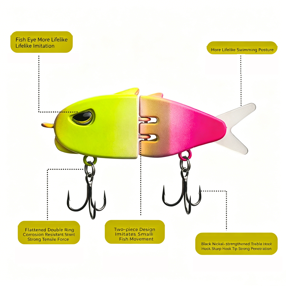 6.2cm 6.5g Swimbait Fishing Lu – Fishing Lure Popper Bewertung und Preis