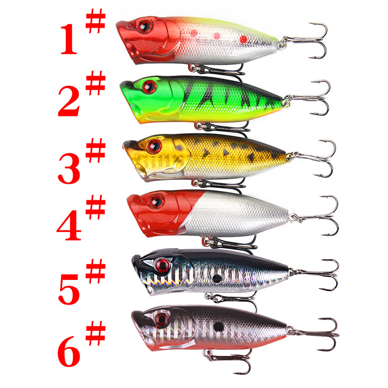 6pcs 6colors（opp bag）/5pcs 5co – Fishing Lure Topwater Bewertung und Preis