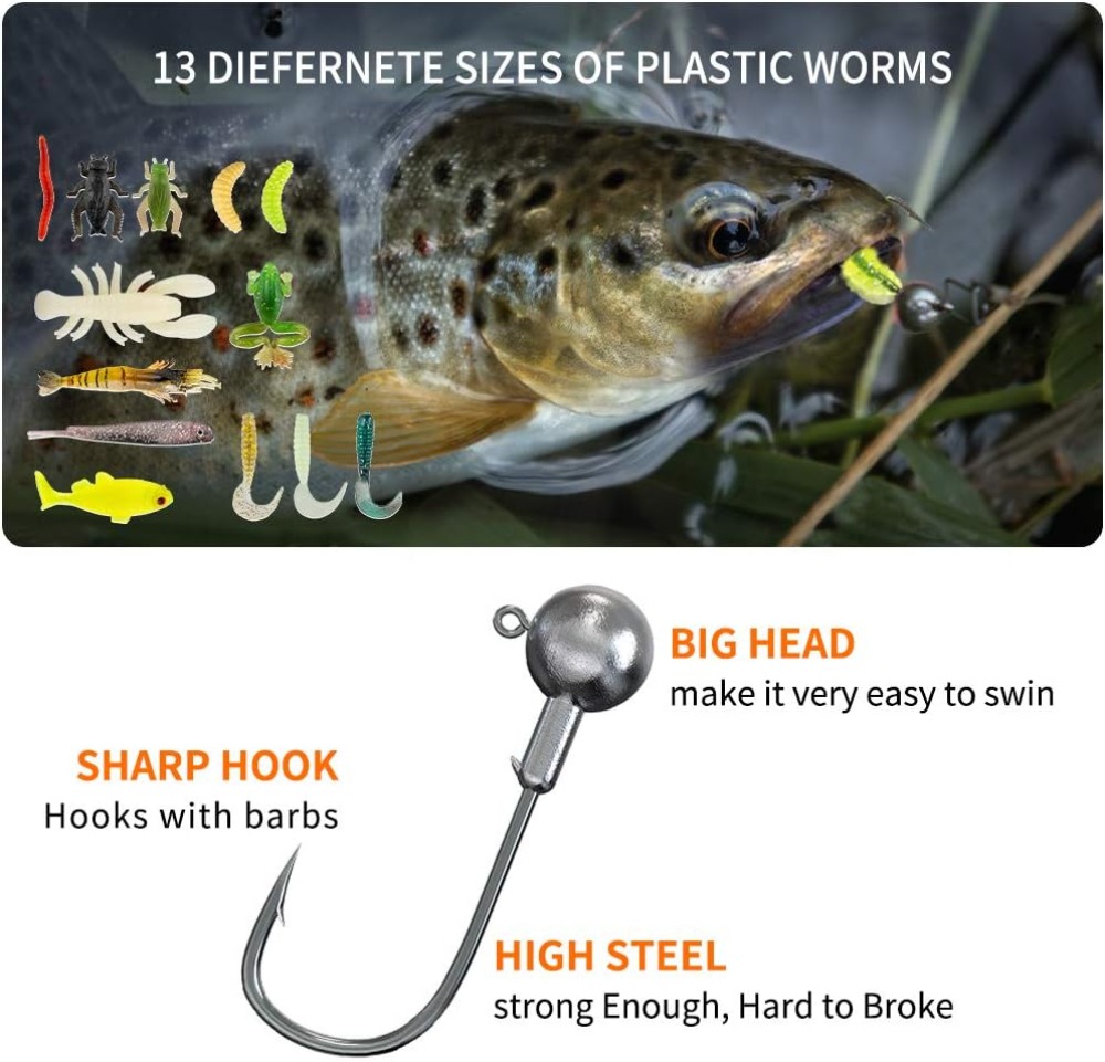 78Pcs Fishing Lures Kit for Ba – Fishing Lure Spoon Bewertung und Preis