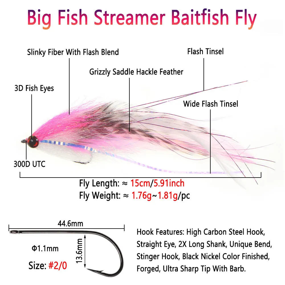 Bimoo #2/0 15cm/5.91inch Big S – Fishing Lure Spinnerbait Bewertung und Preis